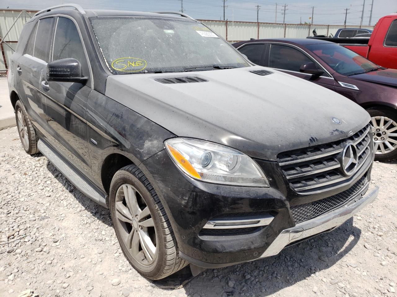 Photo 1 from auction – 2012 MERCEDES-BENZ ML 350 BLU with VIN 4JGDA2EB0CA022241