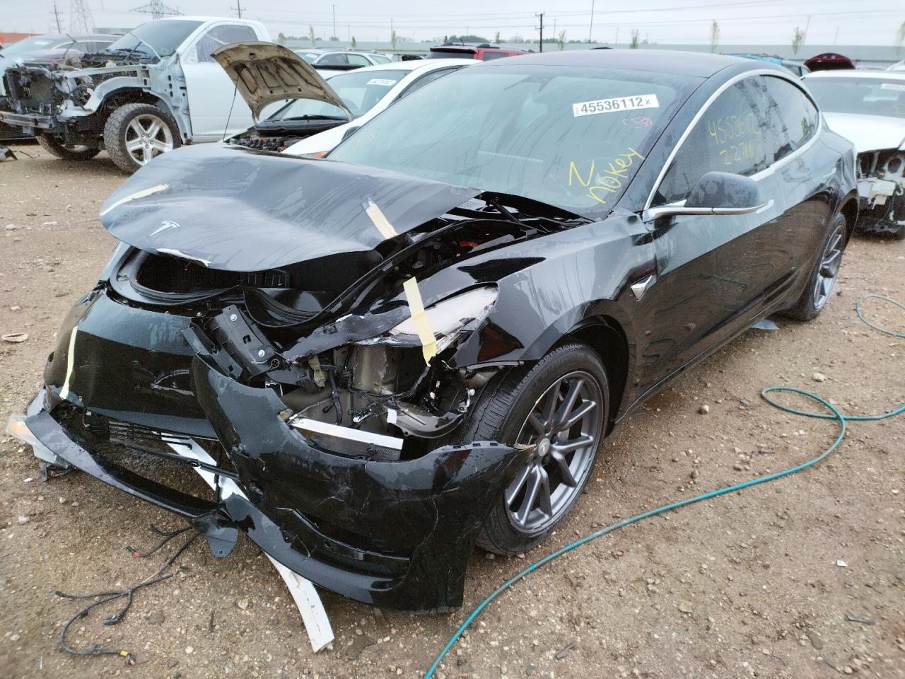 Photo 2 from auction – 2018 TESLA MODEL 3 with VIN 5YJ3E1EA1JF151955