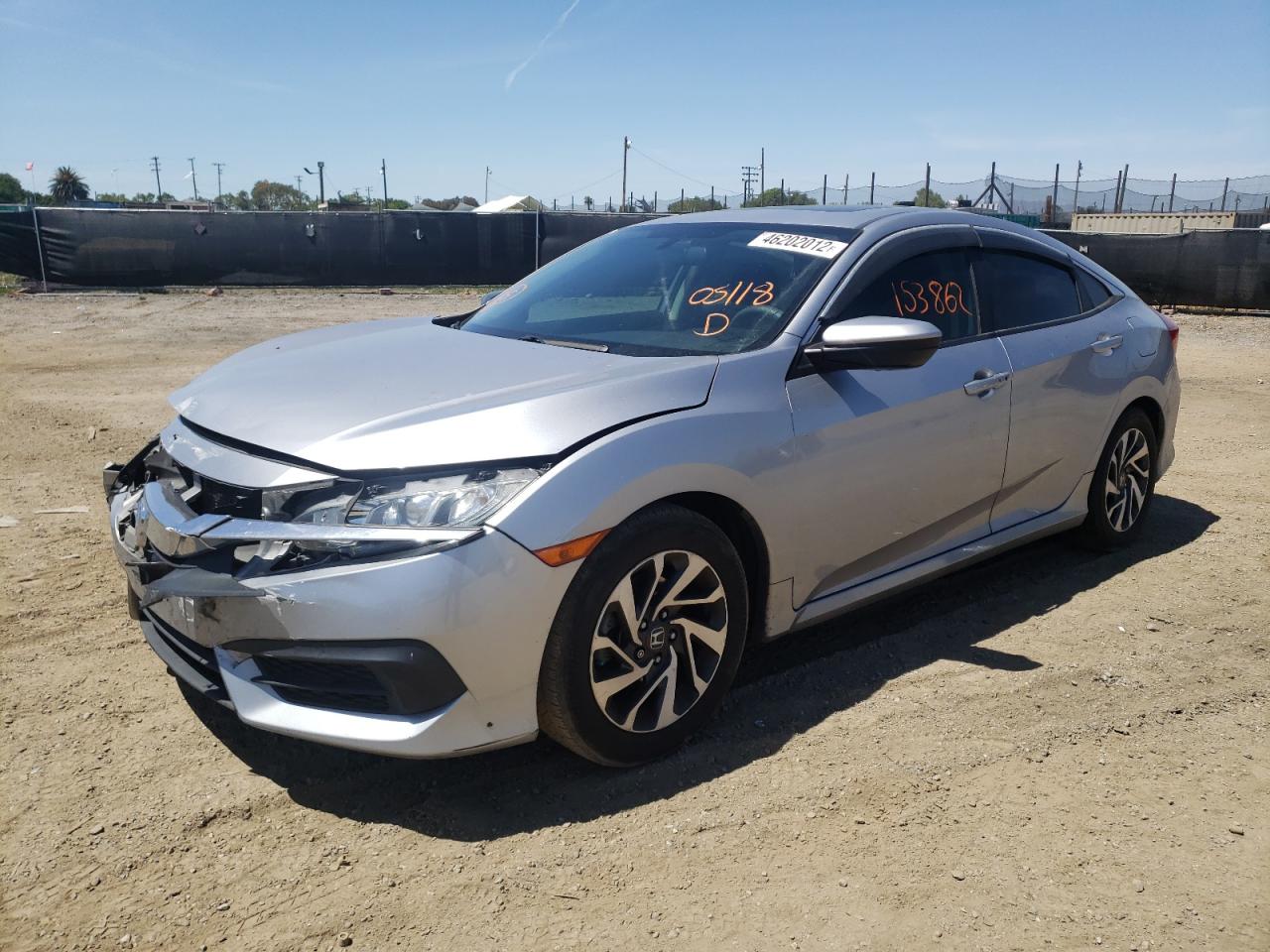 Photo 2 from auction – 2016 HONDA CIVIC EX with VIN 2HGFC2F70GH506615