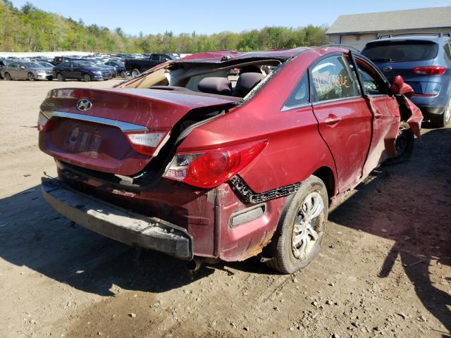 Photo 4 from auction – 2012 HYUNDAI SONATA GLS with VIN 5NPEB4AC1CH376066