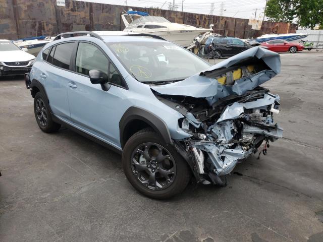 SUBARU CROSSTREK 2021 with VIN JF2GTHRC9MH669068 - Photo from auction