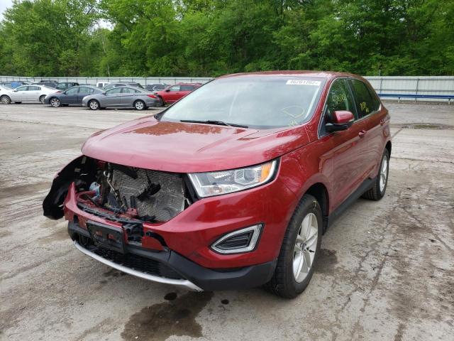 Photo 2 from auction – 2017 FORD EDGE SEL with VIN 2FMPK4J9XHBB09617