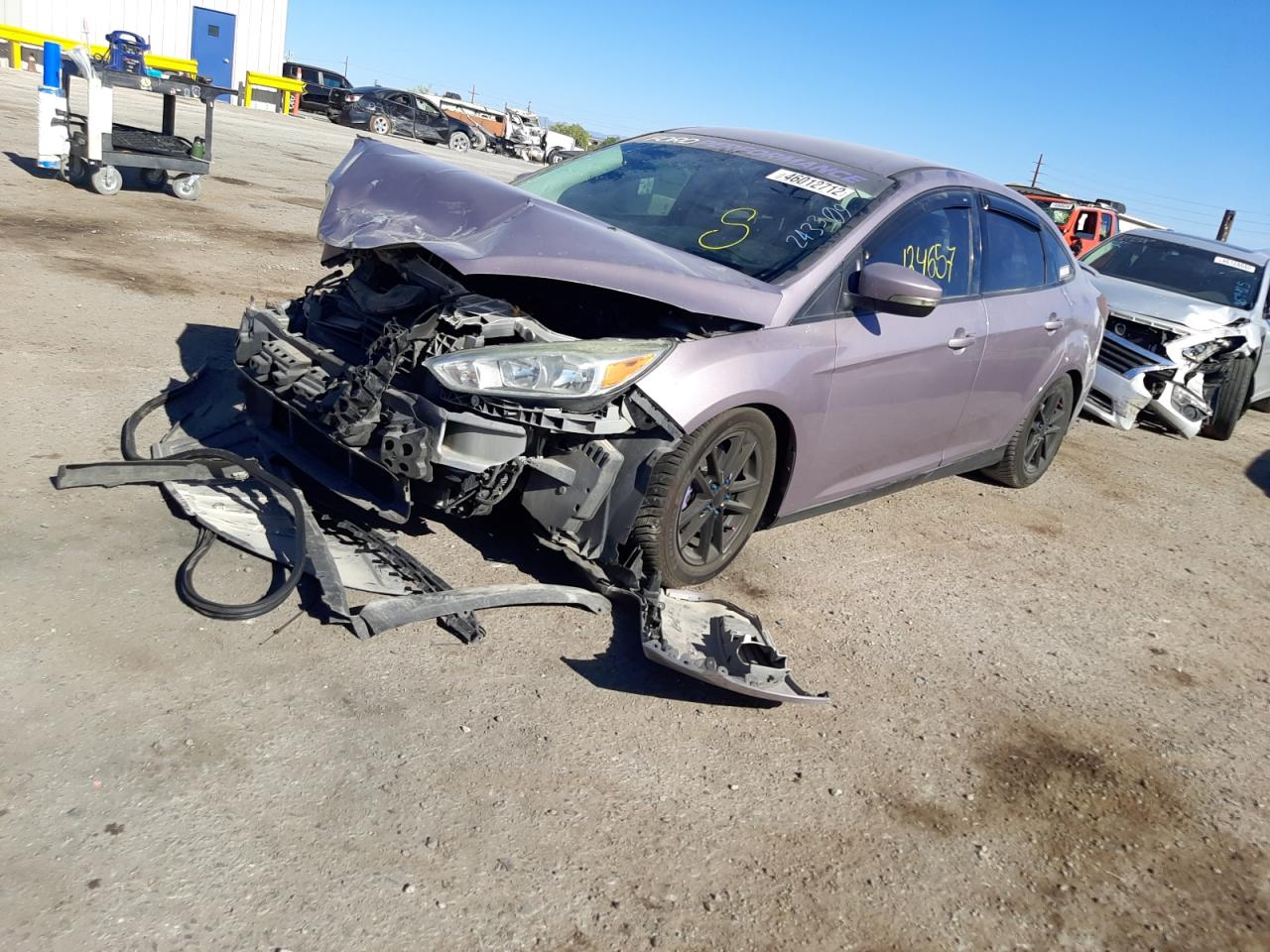 Photo 2 from auction – 2015 FORD FOCUS SE with VIN 1FADP3F29FL243309