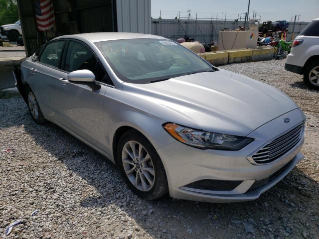 FORD FUSION SE 2017 with VIN 3FA6P0H74HR260393 - Photo from auction