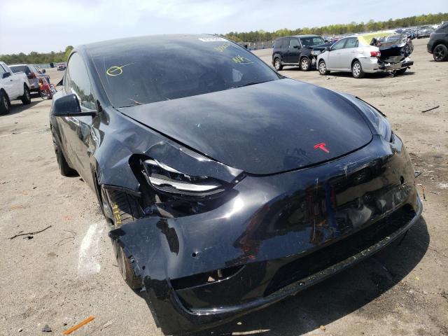 TESLA MODEL Y 2021 with VIN 5YJYGDEF5MF305679 - Photo from auction
