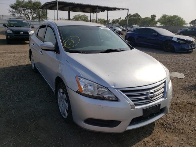 Photo 1 from auction – 2013 NISSAN SENTRA S with VIN 3N1AB7AP8DL653335