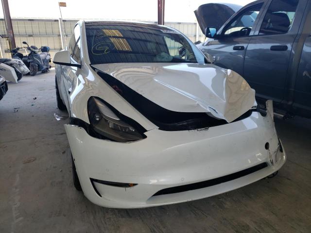 Photo 9 from auction – 2021 TESLA MODEL Y with VIN 5YJYGDEF3MF246227