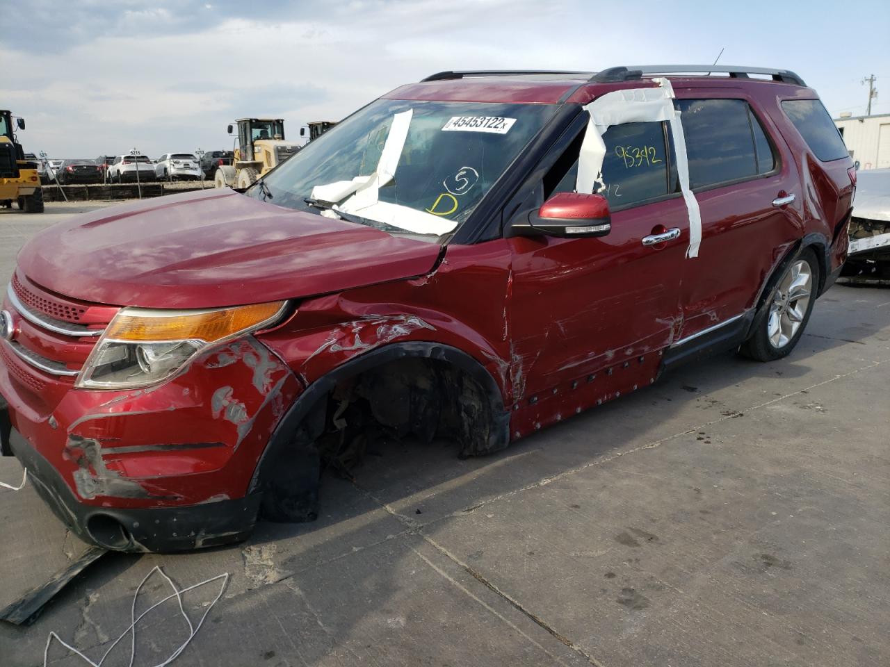 Photo 9 from auction – 2015 FORD EXPLORER L with VIN 1FM5K8F81FGC48961