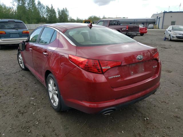 Photo 3 from auction – 2013 KIA OPTIMA EX with VIN 5XXGN4A76DG156776