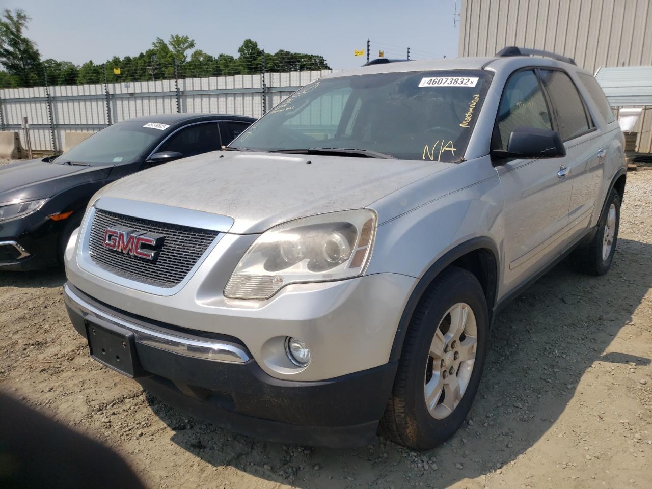 Photo 2 from auction – 2010 GMC ACADIA SLE with VIN 1GKLRLED6AJ217343
