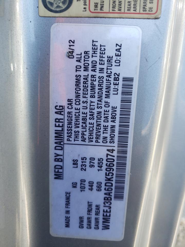 Photo 10 from auction – 2013 SMART FORTWO PUR with VIN WMEEJ3BA6DK596074