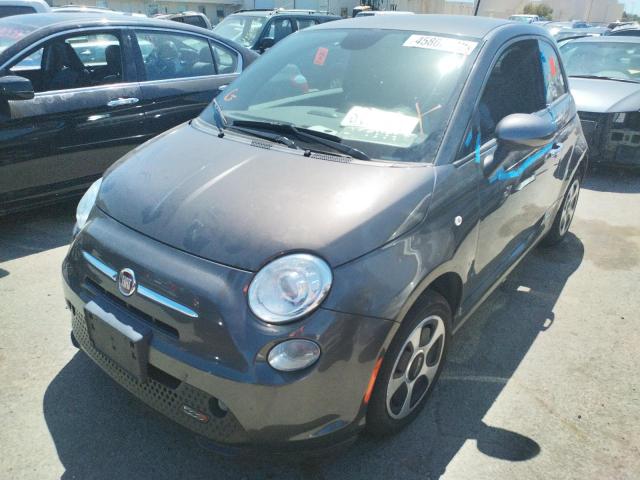 Photo 2 from auction – 2015 FIAT 500 ELECTR with VIN 3C3CFFGE0FT594119