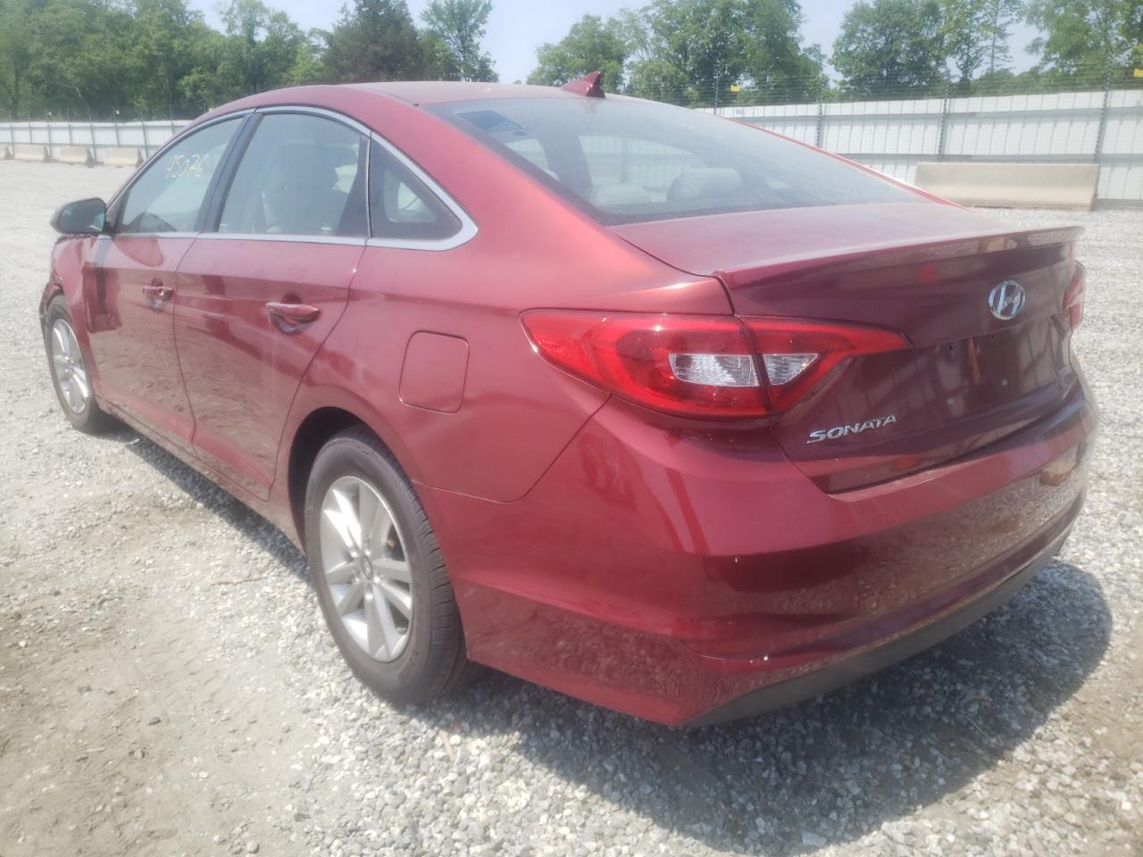 Photo 3 from auction – 2016 HYUNDAI SONATA SE with VIN 5NPE24AF3GH335115