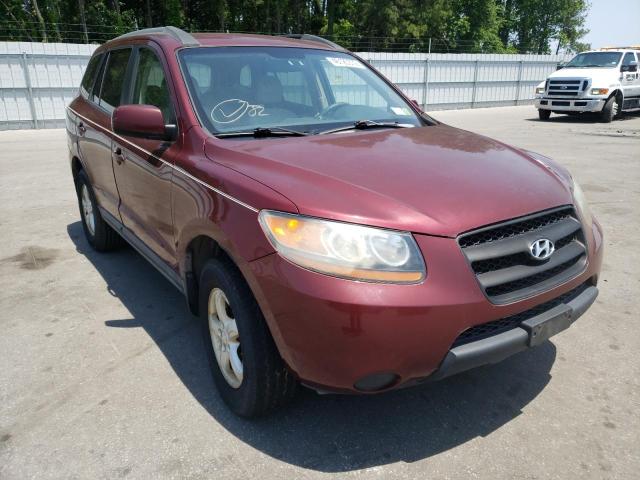 HYUNDAI SANTA FE G 2008 with VIN 5NMSG13DX8H149763 - Photo from auction