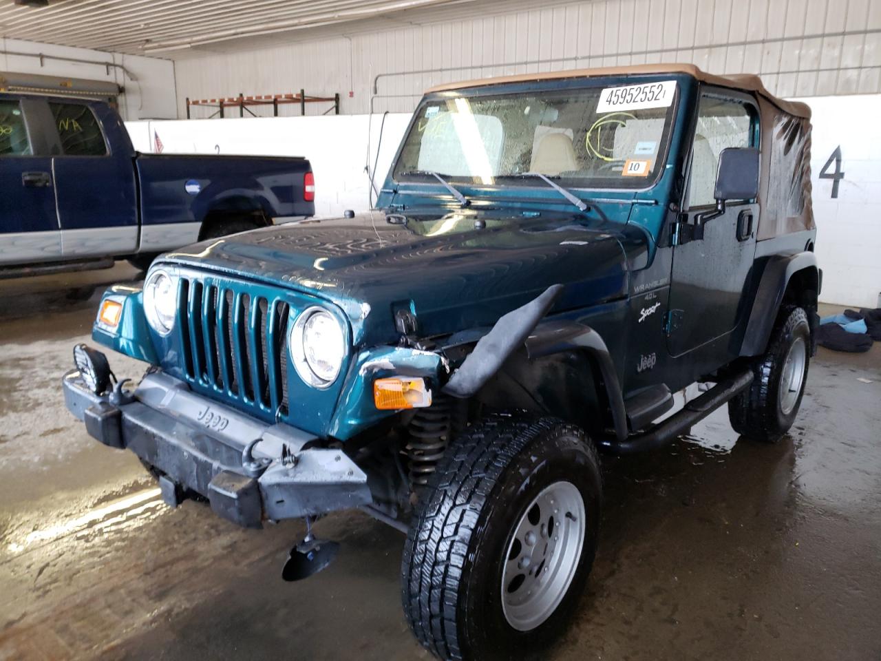 Photo 2 from auction – 1998 JEEP WRANGLER / with VIN 1J4FY19S4WP787638