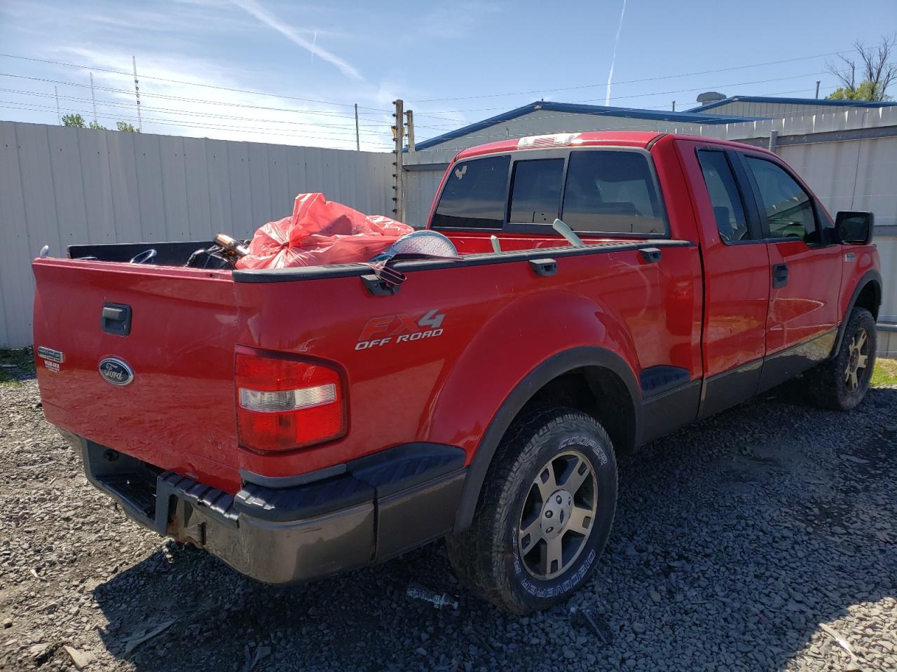 Photo 4 from auction – 2005 FORD F150 with VIN 1FTPX04545KC35089