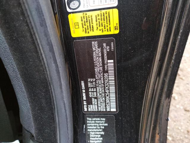 Photo 10 from auction – 2015 BMW M4 with VIN WBS3R9C54FK329286