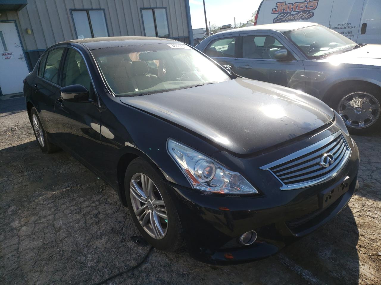 INFINITI G37 2011 with VIN JN1CV6AR0BM351911 - Photo from auction