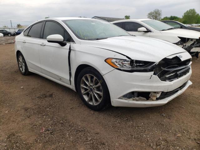 FORD FUSION SE 2017 with VIN 3FA6P0HD2HR351331 - Photo from auction