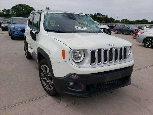 JEEP RENEGADE L 2016 with VIN ZACCJADTXGPC96489 - Photo from auction