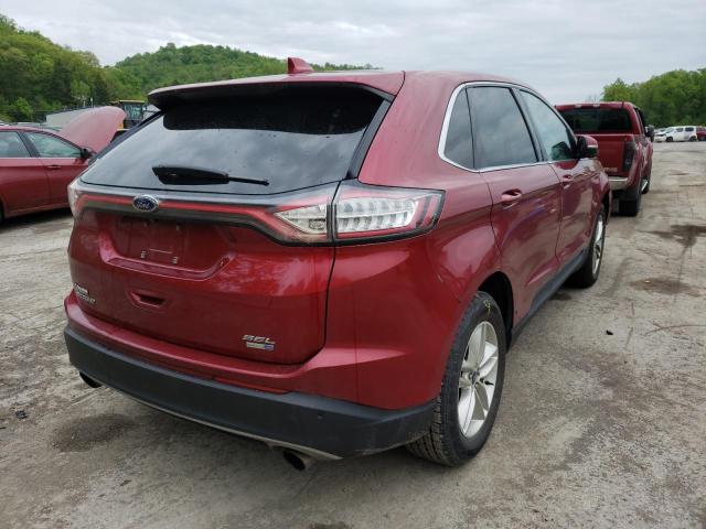 Photo 4 from auction – 2017 FORD EDGE SEL with VIN 2FMPK4J9XHBB09617