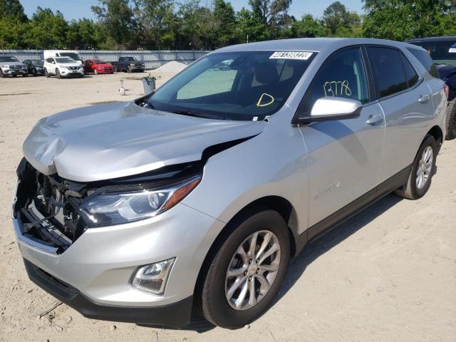 Photo 2 from auction – 2021 CHEVROLET EQUINOX LT with VIN 3GNAXKEV2MS109811