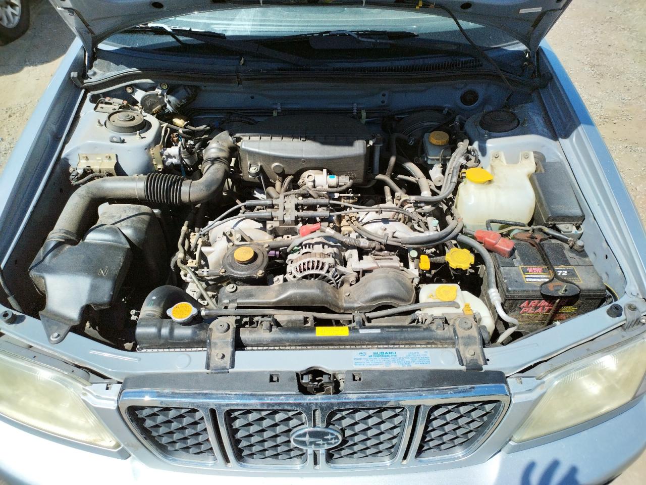 Фото 7 с аукциона – 2002 SUBARU FORESTER S с VIN JF1SF65622H751201