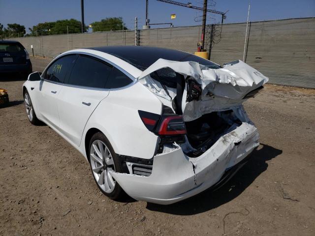 Photo 3 from auction – 2020 TESLA MODEL 3 with VIN 5YJ3E1EAXLF806620