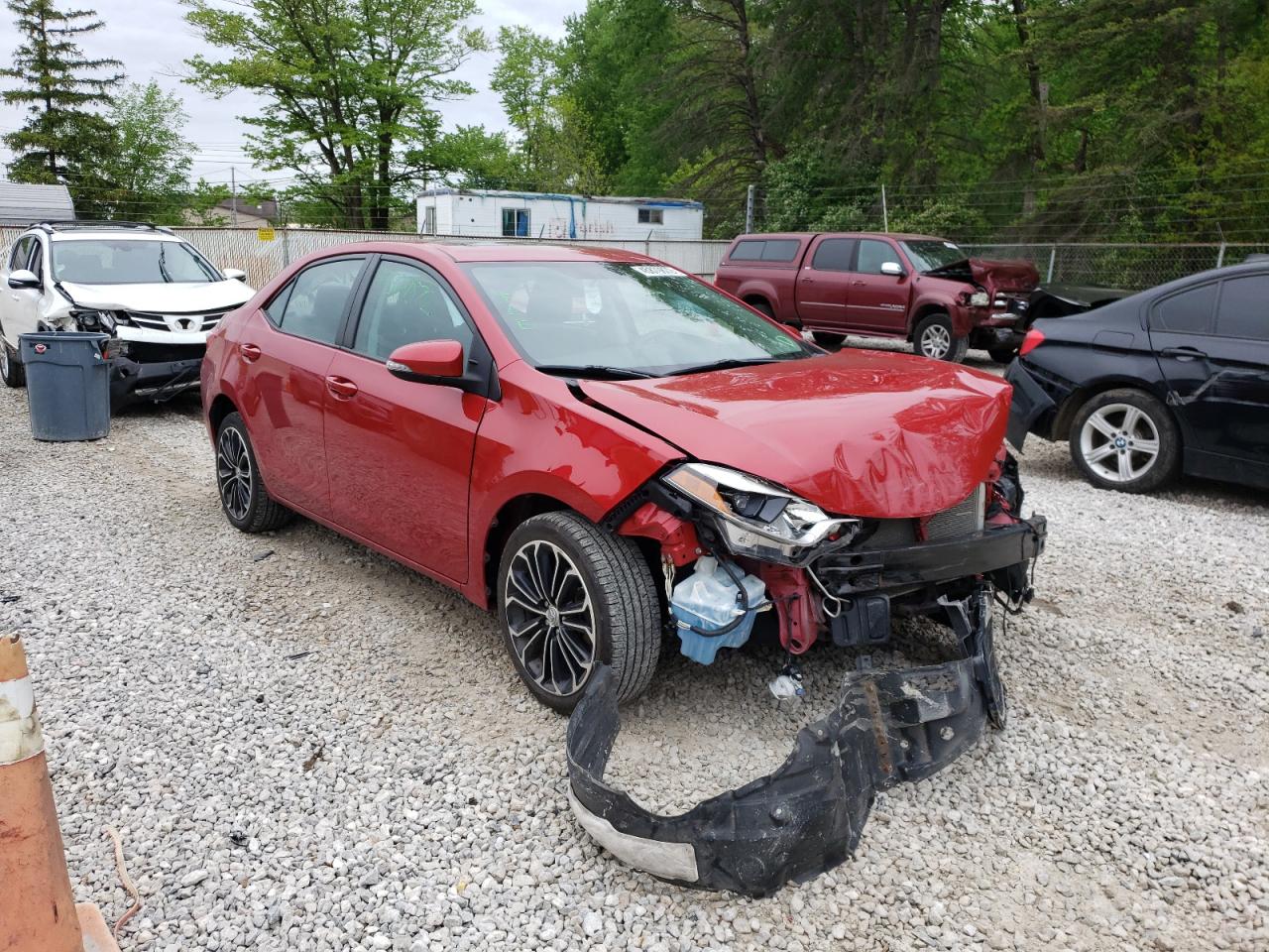 TOYOTA COROLLA L 2014 with VIN 2T1BURHE1EC045351 - Photo from auction