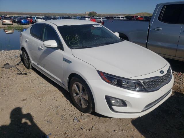 KIA OPTIMA HYB 2016 with VIN KNAGM4AD9G5096832 - Photo from auction
