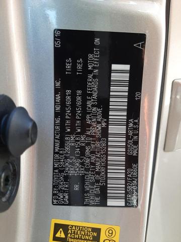 صورة رقم 10 من المزاد - 2016 TOYOTA HIGHLANDER مع VIN 5TDZKRFH3GS152803