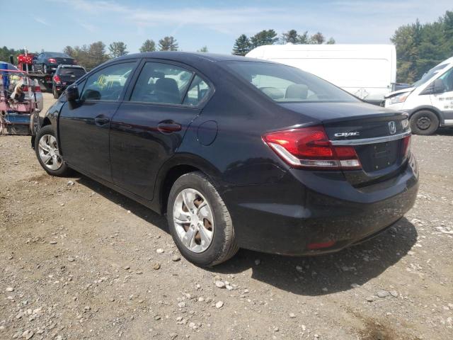 Photo 3 from auction – 2014 HONDA CIVIC LX with VIN 19XFB2F51EE242328