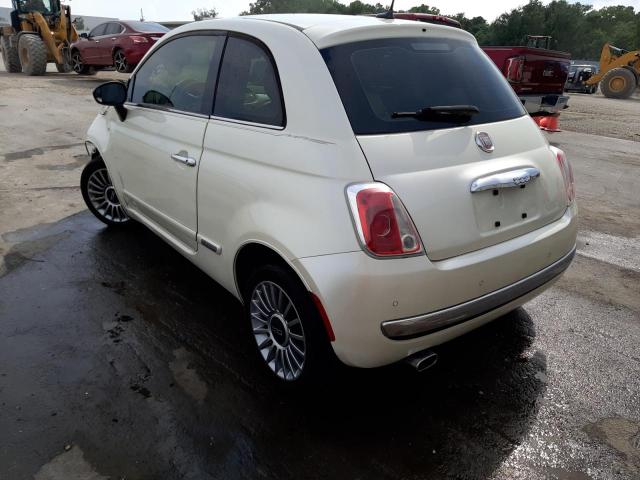 Photo 3 from auction – 2012 FIAT 500 LOUNGE with VIN 3C3CFFCRXCT384342