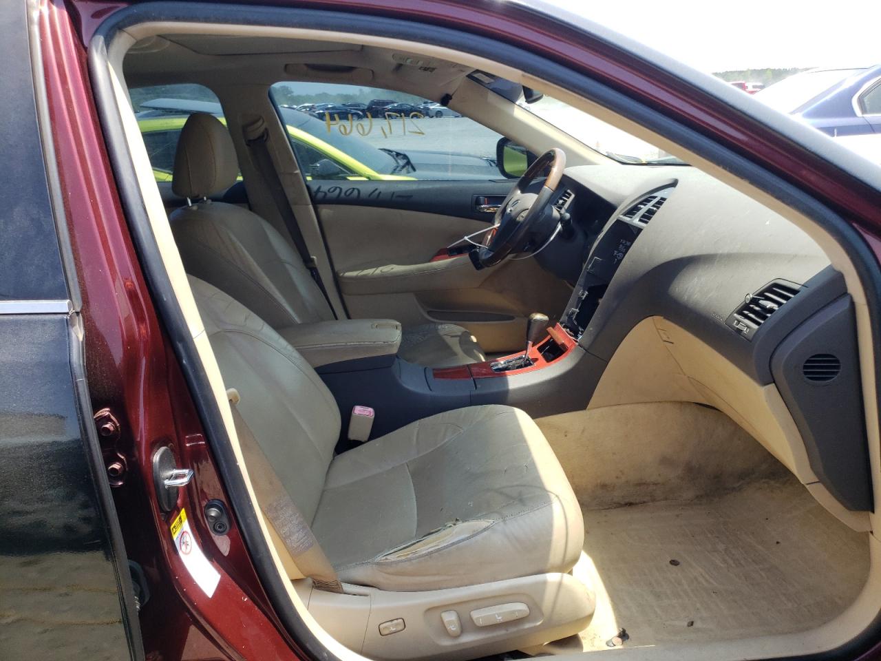 Photo 5 from auction – 2007 LEXUS ES 350 with VIN JTHBJ46G672098093