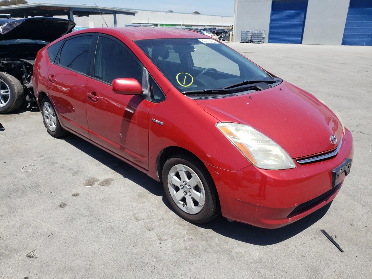 TOYOTA PRIUS 2007 with VIN JTDKB20U577630597 - Photo from auction