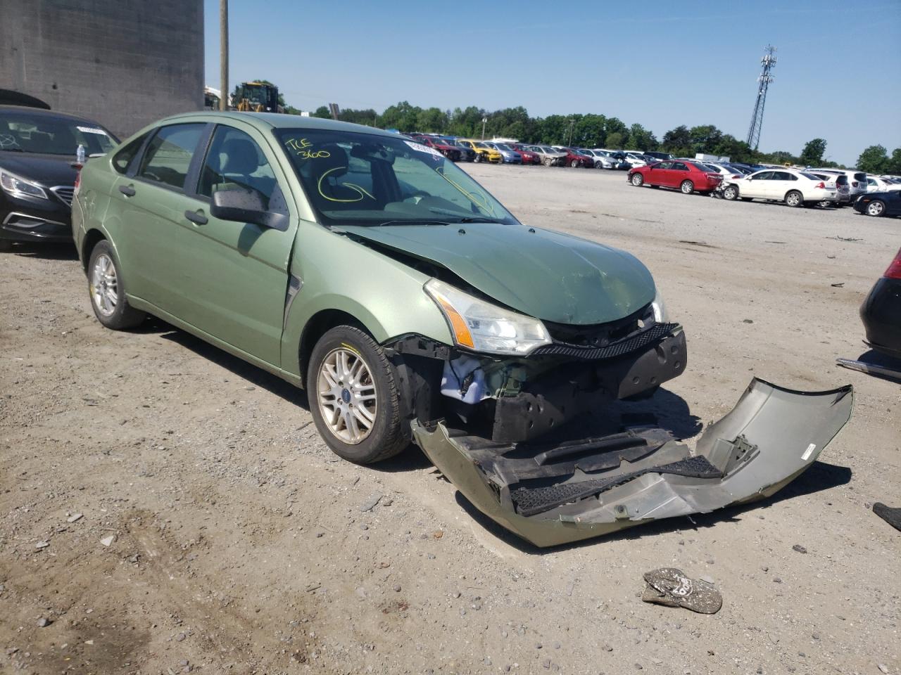 FORD FOCUS SE 2008 with VIN 1FAHP35N98W131236 - Photo from auction