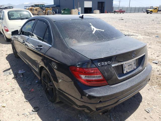 Photo 3 from auction – 2012 MERCEDES-BENZ C 250 with VIN WDDGF4HB2CA614191