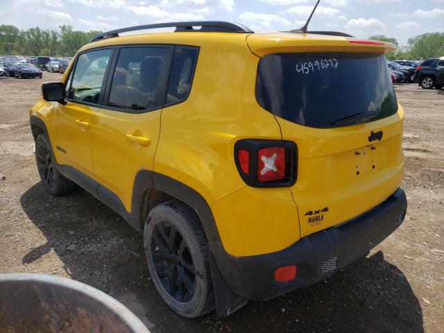 Photo 3 from auction – 2017 JEEP RENEGADE L with VIN ZACCJBBB3HPF11471