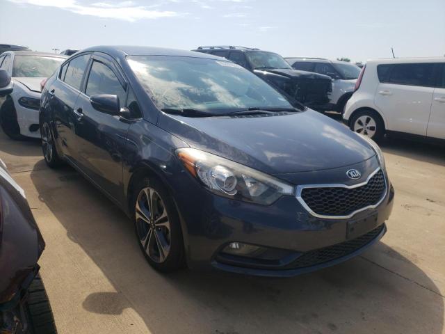 KIA FORTE EX 2015 with VIN KNAFX4A86F5341817 - Photo from auction
