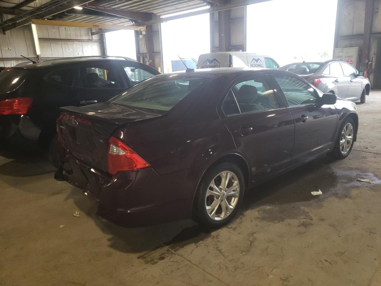 Photo 4 from auction – 2012 FORD FUSION SE with VIN 3FAHP0HA2CR229351