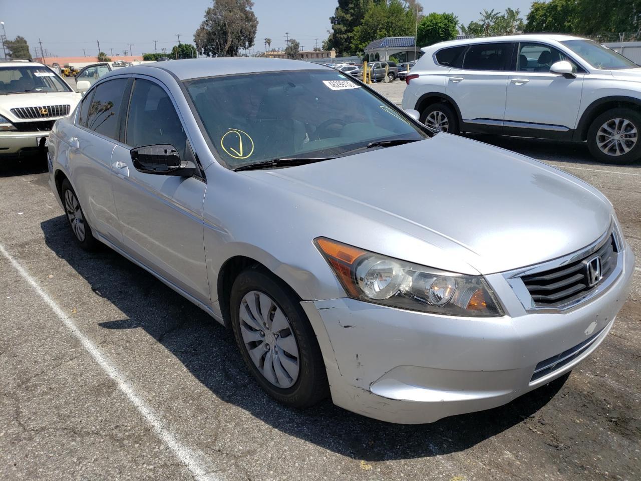 HONDA ACCORD LX 2008 with VIN JHMCP26388C054869 - Photo from auction