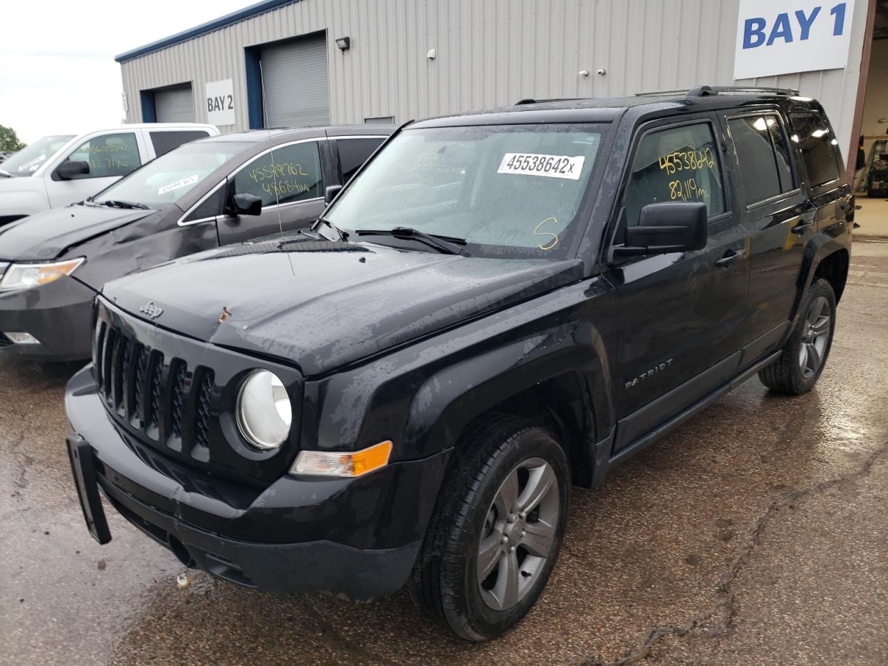Photo 2 from auction – 2016 JEEP PATRIOT SP with VIN 1C4NJPBA1GD788422