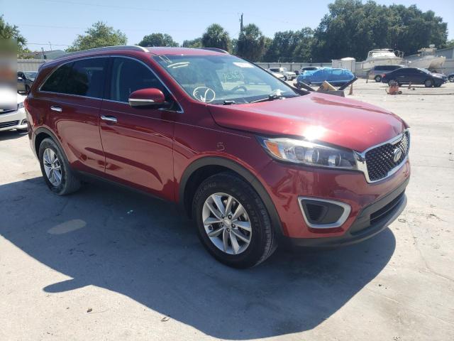 KIA SORENTO LX 2018 with VIN 5XYPG4A37JG417086 - Photo from auction