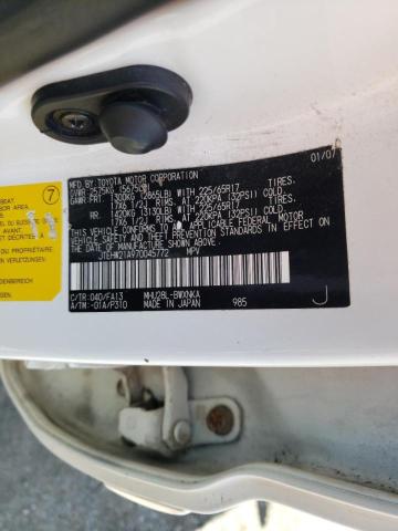 Photo 10 from auction – 2007 TOYOTA HIGHLANDER with VIN JTEHW21A970045772