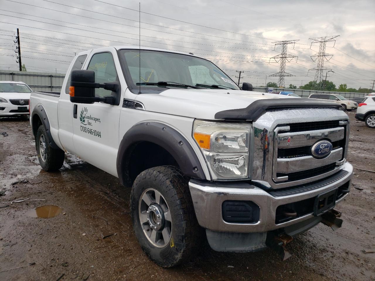 FORD F250 SUPER 2011 with VIN 1FT7X2B63BEA22426 - Photo from auction