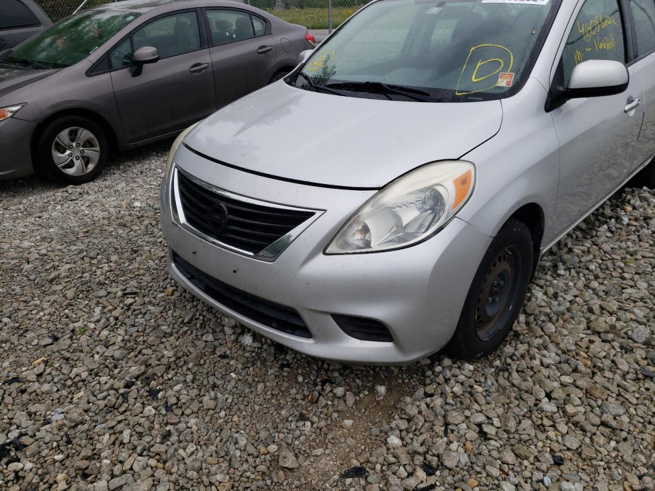 Photo 9 from auction – 2012 NISSAN VERSA S with VIN 3N1CN7AP6CL896401