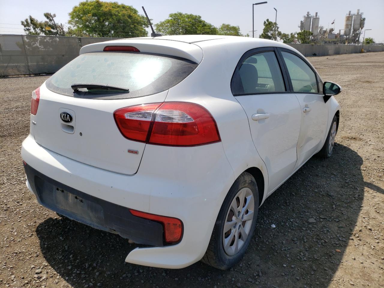 Photo 4 from auction – 2016 KIA RIO LX with VIN KNADM5A39G6634276