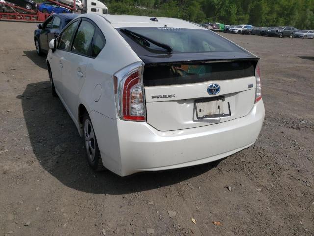 Photo 3 from auction – 2014 TOYOTA PRIUS with VIN JTDKN3DU0E0357291