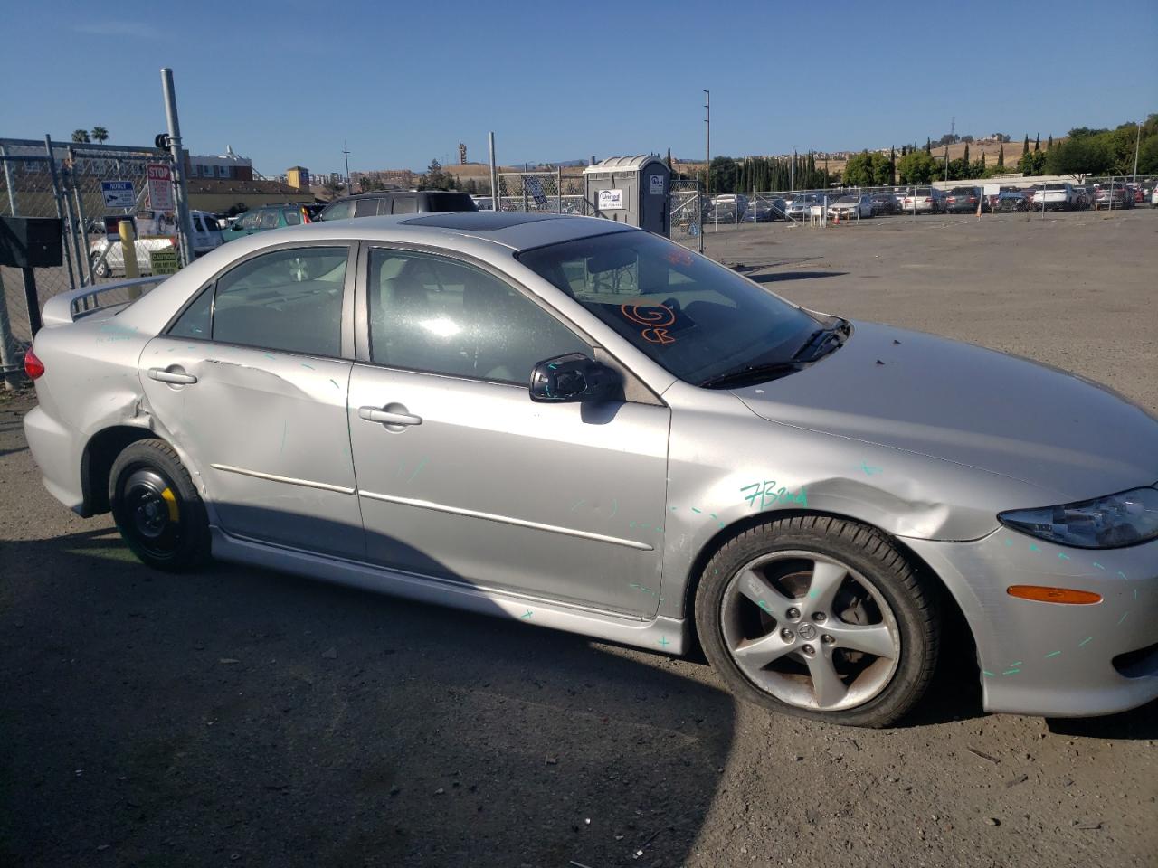 Photo 9 from auction – 2004 MAZDA 6 S with VIN 1YVHP80D245N13396