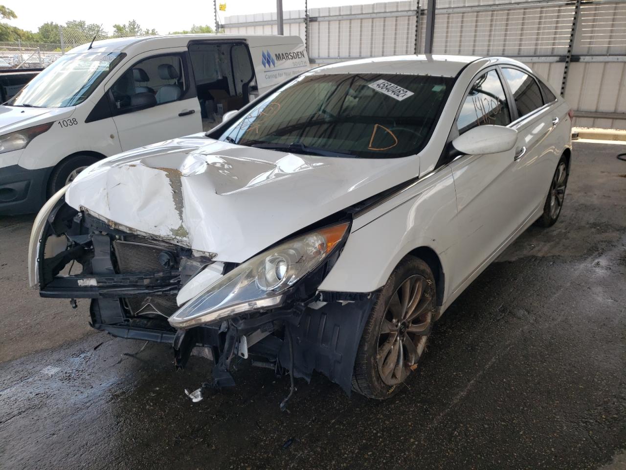Photo 2 from auction – 2013 HYUNDAI SONATA SE with VIN 5NPEC4ACXDH621221
